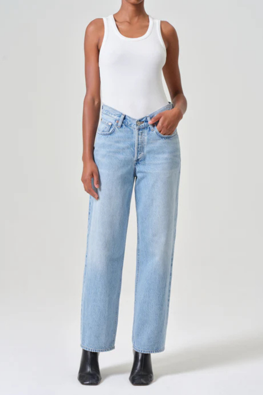 【送料&関税込】AGOLDE V-waist Baggy Jeans Agolde V Waist Baggy Jean at Penelope T