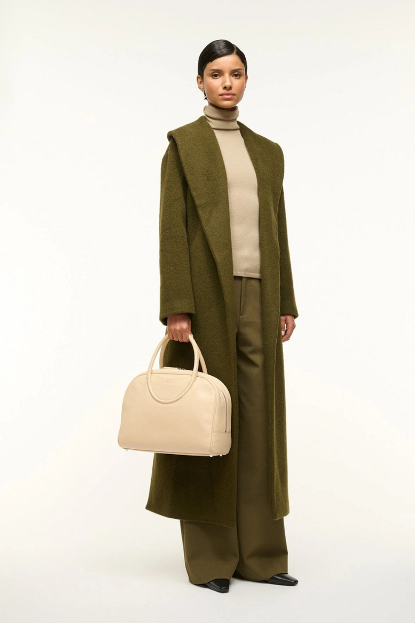 STAUD ルイサ ヘルトルフ トラウサ 5616278093 BLACK Staud Maude Bowler Bag at Penelope T