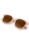 Krewe Prytania Micro Plaid Sunglasses folded flat