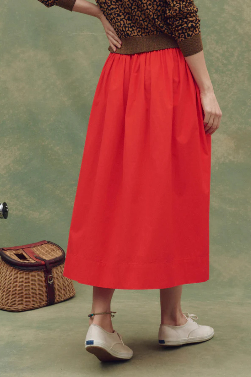 The Great the Viola Skirt back