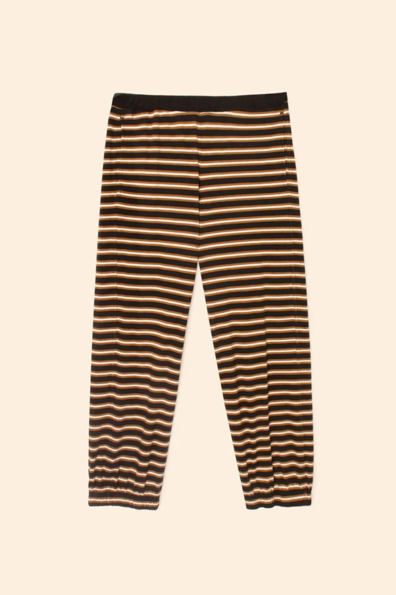 Xirena Brandi Stripe Sweatpant flat lay back