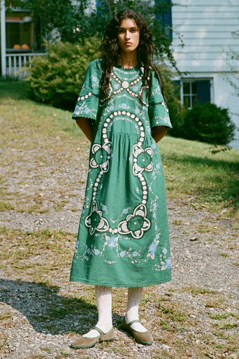 ★SEA NY★ Vesna の半袖ドレス ホワイト★送関込 Sea Vesna Short Sleeve Dress at Penelope T