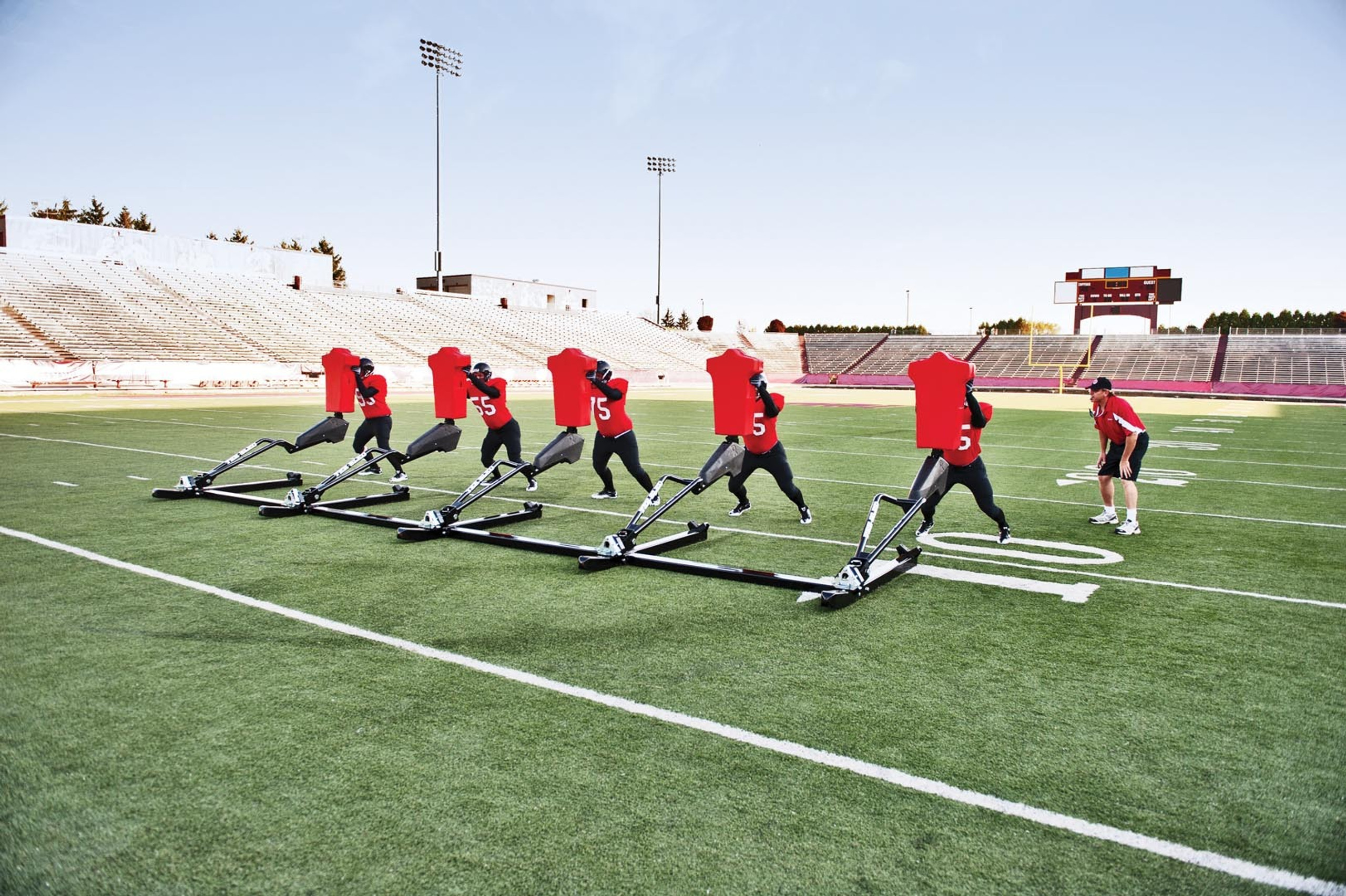 Football Training Sleds for Tackling and Blocking Rogers Athletic