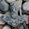 Mjollnir Thor's Hammer Buckle | Lead-Free Pewter | Pagan Gift