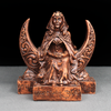 Pagan Moon Goddess Wiccan Statue Witchcraft Altar Tool Offering Bowl Witch Supplies Rituals Decor