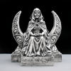 Moon Goddess Altar Statue Wiccan Spiritual Supplies and Ritual Tools (Front) Moon Goddess Altar Statue Wiccan Spiritual Supplies and Ritual Tools (Front)