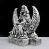 Moon Goddess Altar Statue Wiccan Spiritual Supplies and Ritual Tools (Left) Moon Goddess Altar Statue Wiccan Spiritual Supplies and Ritual Tools (Left)