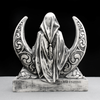 Moon Goddess Altar Statue Wiccan Spiritual Supplies and Ritual Tools (Back)