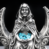 Moon Goddess Altar Statue Wiccan Spiritual Supplies and Ritual Tools (Offering Bowl) Moon Goddess Altar Statue Wiccan Spiritual Supplies and Ritual Tools (Offering Bowl)