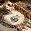 Pagan Necklace Wheel of the Year Design Witchcraft Pendant Jewelry