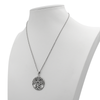 Wiccan gift pendant : Celtic Pagan Jewelry : Wiccan & Druid Tree Pendant | The Celtic Pagan Tree of life Pentacle Necklace | .925 Sterling Silver Jewelry
