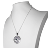 Sterling Silver Large Tree Pentacle Necklace Traditional Wiccan Jewelry