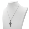 3rd Degree Coven Pendant, Pagan Pentagram Wiccan Necklace, Sterling Silver Witch Jewelry