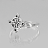 Witches Knot Witchcraft and Celtic Pagan Ring Sterling Silver Jewelry