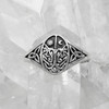 Embrace your inner power with this beautiful witchcraft ring. Combining Druid wisdom and Celtic artistry, this piece is a must-have for those practicing paganism and Wicca. The Tree of Life design is a timeless symbol of spiritual growth and strength. Wear it as a daily reminder of your magical journey.
