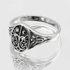 Embody the spirit of the ancient ones with this masterfully crafted Druid ring. This piece of Wicca jewelry beautifully unites the intricate heritage of Celtic knotwork with the profound symbolism of the Tree of Life. For the practitioner of witchcraft and paganism, this ring serves as a wearable connection to ancestral wisdom and the enduring power of nature. It's a tribute to the Old Ways, designed to be a cherished item in your collection for years to come.
