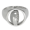 Pagan Jewelry: Tree of Life & Moonstone Flip Ring | Wiccan Gift
