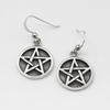 pentacle earrings pentagram pagan samhain jewelry witchcraft supplies wicca supplies stores items