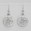 Pentacle Earrings and Wicca Jewelry for Pagan and Wiccans