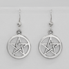 Pentacle Earrings and Wicca Jewelry for Pagan and Wiccans