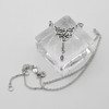 High End Silver Witches Knot Necklace Amethyst Protection Jewelry Gift