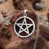 Witch & Witchcraft Pentagram Jewelry | .925 Sterling Silver Pentacle Necklace | Yule Gift Idea |  | Spiritual Metaphysical Occult Symbol | Wiccan & Witchcraft Supplies
