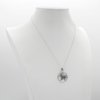 Silver Raven Pentacle Pendant