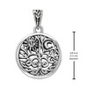 Celtic Tree Moon and Sun Pendant Measurement .62 inch (16 mm)