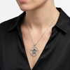 Witchcraft Jewelry Large Silver Lovers Pentacle Pendant Necklace