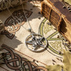 Embracing Lovers Pentacle Necklace Silver Witch Jewelry Amulet