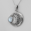 Celtic Pagan Jewelry Moon Magic Necklace