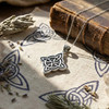 Witch jewelry gift Celtic witches knot protection pendant