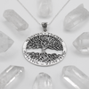 Wiccan tree of life as above so below necklace at our Wicca jewelry store