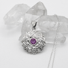 Sahasrara The Crown Chakra Pendant - Sterling Silver