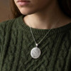 Silver Zodiac Astrology Pagan Sabbat Calendar Pendant