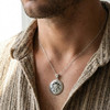 Silver Astrology Jewelry Featuring Zodiac Signs and Moon Phases