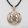 Papa Damballah Wedo Pendant Necklace - Dambala Voodoo Talisman Jewelry