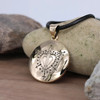 Bronze Ezili Dantor Talisman Necklace - Voodoo Pendant Jewelry