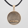 Papa Simbi Loa Veve Pendant Necklace - Back Papa Simbi Loa Veve Pendant Necklace - Back