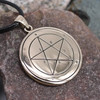 Talisman for Evocation | 1st Pentacle of Mercury | Key of Solomon Necklace Talisman for Evocation | 1st Pentacle of Mercury | Key of Solomon Necklace