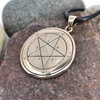 King Solomon Sigil - 1st Pentacle of Mercury - Evocation Talisman Necklace King Solomon Sigil - 1st Pentacle of Mercury - Evocation Talisman Necklace