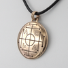 Bronze Medieval Talisman for Wealth Talisman