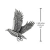 Flying Eagle Bird Pendant Measurement 1.37 inches tall (35 mm)