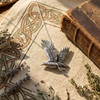 Flying Bird Pendant 925 Silver Hawk Eagle Jewelry
