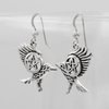 Raven Pentacle Earrings
