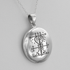 Maman Brigitte Voodoo Veve Pendant Necklace Sterling Silver