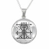 Maman Brigitte Voodoo Veve Pendant Necklace Sterling Silver