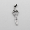Back side of pagan goddess pendant