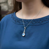 Detailed Silver Motherhood Knot Pendant Celtic Mother Daughter Gift