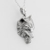 Sterling Silver Fox Necklace Spiritual Guidance and Wisdom Jewelry